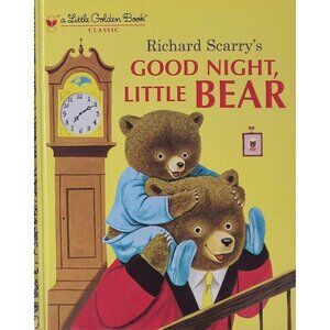 Good Night Little Bear Richard Scarry 1989 Little Golden Book Classic